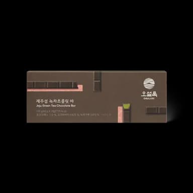 오설록 제주섬 녹차 초콜릿 바 이미지