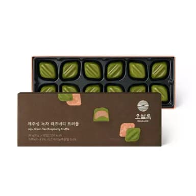 오설록 제주섬 녹차 라즈베리 트러플 이미지